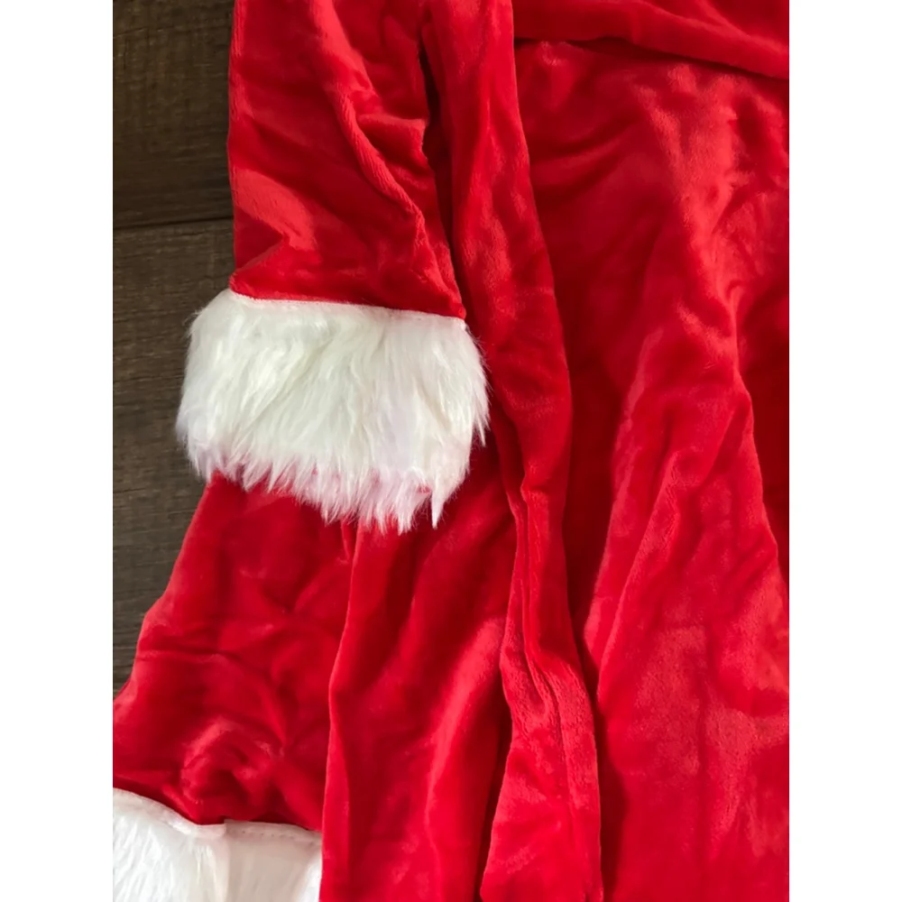 Girls Unbranded Red & White Santa Dress Seasonal Costume (130) size 8